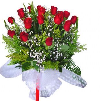 13 Adet Krmz Gl Buketi